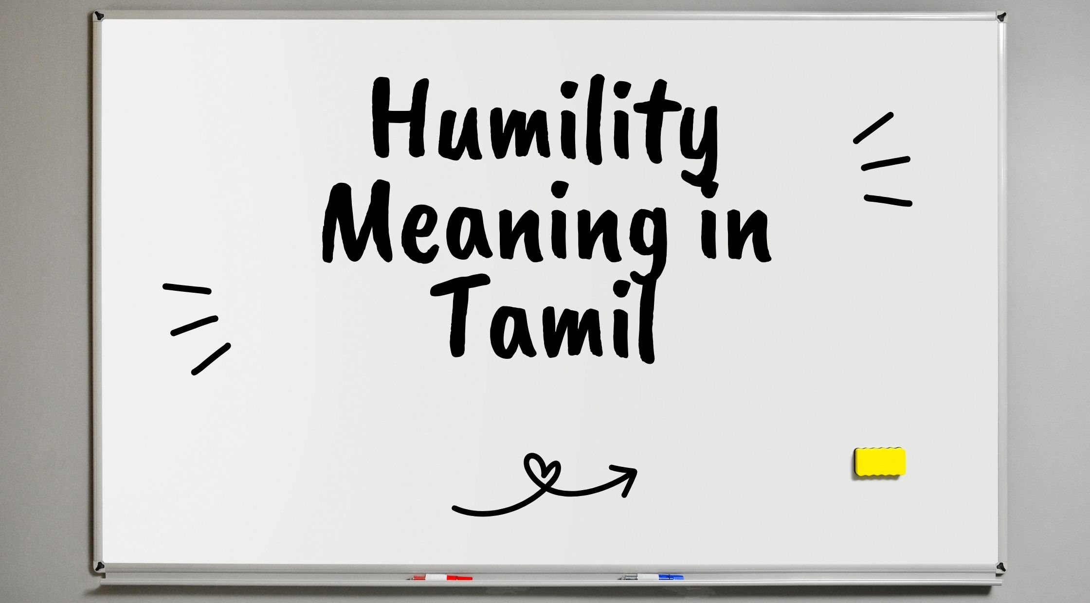 Humility Meaning in Tamil